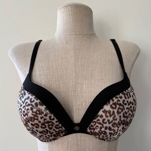 Victoria's Secret “Fabulous” Push-Up Leopard Print Bra